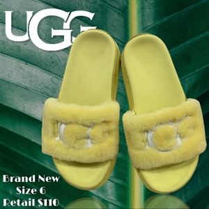 UGG Laton Fur "Margarita" Women's Slide